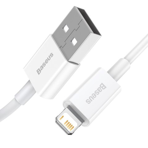 Superior kabel przewód USB Iphone Lightning 2.4A 2m Biały Superior kabel przewód USB Iphone Lightning 2.4A 2m Biały