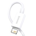 Superior kabel przewód USB Iphone Lightning 2.4A 2m Biały Superior kabel przewód USB Iphone Lightning 2.4A 2m Biały