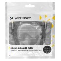 Uniwersalny kabel przewód mini jack AUX 1.5m czarny Uniwersalny kabel przewód mini jack AUX 1.5m czarny