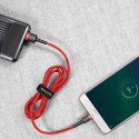 Wytrzymały elastyczny kabel przewód USB microUSB 1.5A 2M czerwony Wytrzymały elastyczny kabel przewód USB microUSB 1.5A 2M czerwony