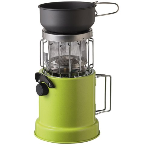 2w1 Kuchenka turystyczna z grzejnikiem na kartusze gazowe MEVA VATOP 2w1 Kuchenka turystyczna z grzejnikiem na kartusze gazowe MEVA VATOP