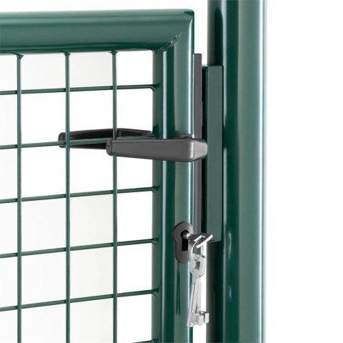 Brama furtka wejściowa ogrodowa ze stali 107.5 x 196 cm Brama furtka wejściowa ogrodowa ze stali 107.5 x 196 cm