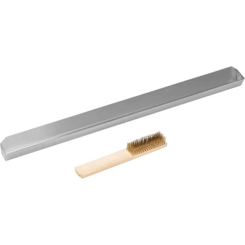 Grill kontaktowy elektryczny gładki podwójny 48 x 23 cm 3600 W Grill kontaktowy elektryczny gładki podwójny 48 x 23 cm 3600 W