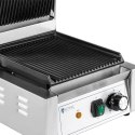 Grill kontaktowy elektryczny ryflowany 23 x 22 cm 1800 W Grill kontaktowy elektryczny ryflowany 23 x 22 cm 1800 W