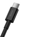 Kabel przewód Superior do Huawei USB - USB-C 11V / 6A SuperCharge 2m - czarny