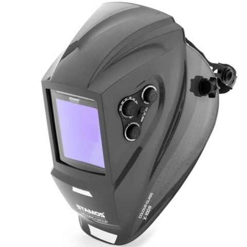 Maska przyłbica spawalnicza automatyczna z kolorowym polem COLOUR GLASS X-100B Maska przyłbica spawalnicza automatyczna z kolorowym polem COLOUR GLASS X-100B