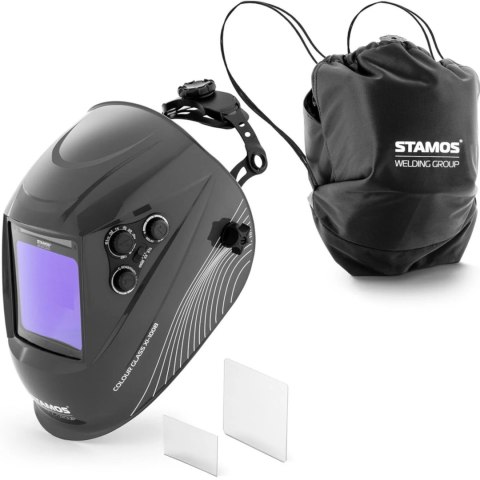 Maska przyłbica spawalnicza automatyczna z kolorowym polem COLOUR GLASS XI-100B Maska przyłbica spawalnicza automatyczna z kolorowym polem COLOUR GLASS XI-100B