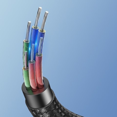 Przejściówka do słuchawek z Mini Jack 3.5 mm na USB-C 10cm - szary Przejściówka do słuchawek z Mini Jack 3.5 mm na USB-C 10cm - szary