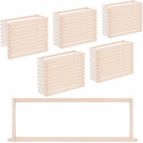 Ramka do ula Langstroth pasieczna sosnowa 159 mm - 10 sztuk Ramka do ula Langstroth pasieczna sosnowa 159 mm - 10 sztuk