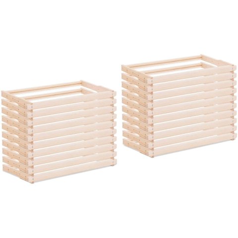 Ramka do ula Langstroth pasieczna sosnowa odrutowana 232 mm - 20 sztuk Ramka do ula Langstroth pasieczna sosnowa odrutowana 232 mm - 20 sztuk