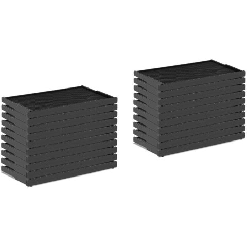 Ramka pszczela z węzą plastikowa 483 x 232 mm - 20 sztuk Ramka pszczela z węzą plastikowa 483 x 232 mm - 20 sztuk