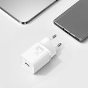 Super szybka ładowarka USB-C 25W Power Delivery Quick Charge - biały Super szybka ładowarka USB-C 25W Power Delivery Quick Charge - biały