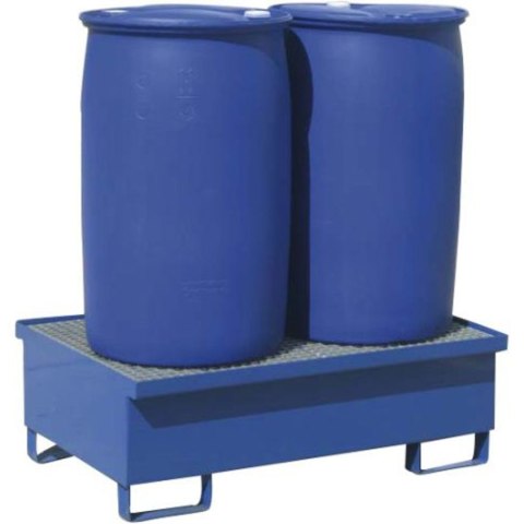 Wanna wychwytowa metalowa na 2 beczki 200L 120x80cm Wanna wychwytowa metalowa na 2 beczki 200L 120x80cm