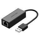 Zewnętrzna karta sieciowa LAN RJ45 - USB 2.0 100 Mbps - czarny Zewnętrzna karta sieciowa LAN RJ45 - USB 2.0 100 Mbps - czarny