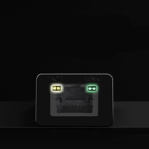 Zewnętrzna karta sieciowa LAN RJ45 - USB 2.0 100 Mbps - czarny Zewnętrzna karta sieciowa LAN RJ45 - USB 2.0 100 Mbps - czarny