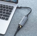 Zewnętrzna karta sieciowa LAN RJ45 - USB-C 1 Gigabit Ethernet - szary Zewnętrzna karta sieciowa LAN RJ45 - USB-C 1 Gigabit Ethernet - szary
