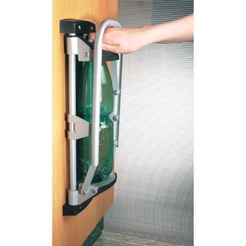 Zgniatarka prasa EcoPress do butelek PET do 2L mocowana na ścianę Zgniatarka prasa EcoPress do butelek PET do 2L mocowana na ścianę