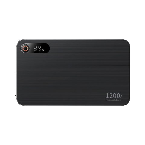 3w1 Rozruch auta Jump Starter 1200A + powerbank 7200mAh + latarka LED - czarny 3w1 Rozruch auta Jump Starter 1200A + powerbank 7200mAh + latarka LED - czarny