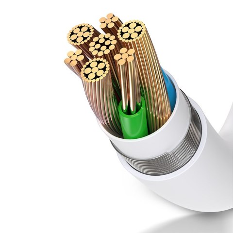 Adapter przejściówka rozdzielacz słuchawkowy iPhone Lightning - 2x Lightning biały Adapter przejściówka rozdzielacz słuchawkowy iPhone Lightning - 2x Lightning biały