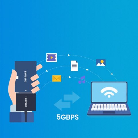 Kabel Adapter do dysku HDD i SSD SATA 2.5'' / 3.5'' USB 3.0 do 12TB - czarny Kabel Adapter do dysku HDD i SSD SATA 2.5'' / 3.5'' USB 3.0 do 12TB - czarny