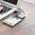 Kabel Adapter do dysku HDD i SSD SATA 2.5'' / 3.5'' USB 3.0 do 4TB - czarny Kabel Adapter do dysku HDD i SSD SATA 2.5'' / 3.5'' USB 3.0 do 4TB - czarny