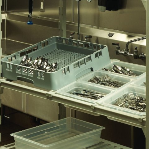 Kosz do zmywarki na sztućce CAMBRO Camrack 50x50cm - szary Kosz do zmywarki na sztućce CAMBRO Camrack 50x50cm - szary