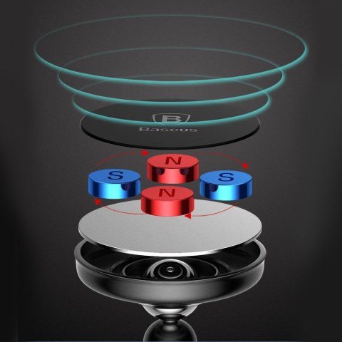 Magnetyczny uchwyt samochodowy na deskę rozdzielczą Bullet An On-board czarny