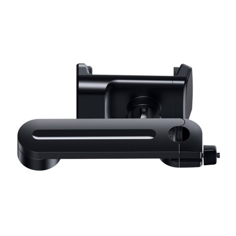 Samochodowy uchwyt do telefonu na zagłówek z ładowarką bezprzewodową Qi 15 W czarny Samochodowy uchwyt do telefonu na zagłówek z ładowarką bezprzewodową Qi 15 W czarny