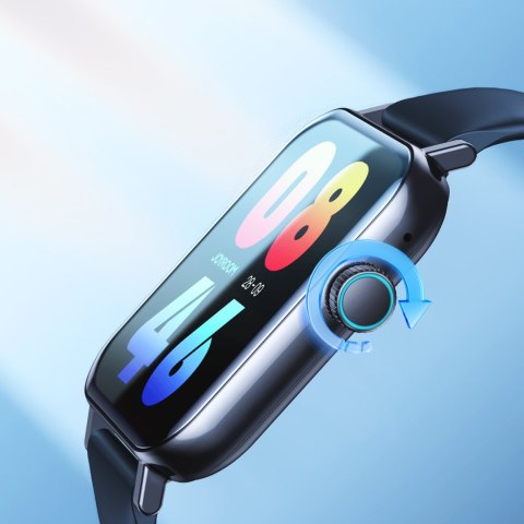 Smartwatch JR-FT5 Fit-Life Series z funkcją odbierania połączeń - czarny Smartwatch JR-FT5 Fit-Life Series z funkcją odbierania połączeń - czarny