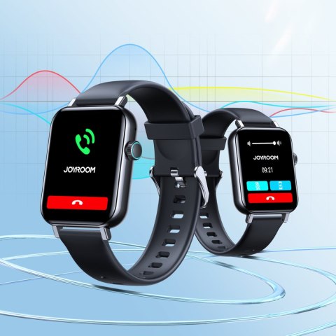 Smartwatch JR-FT5 Fit-Life Series z funkcją odbierania połączeń - czarny Smartwatch JR-FT5 Fit-Life Series z funkcją odbierania połączeń - czarny