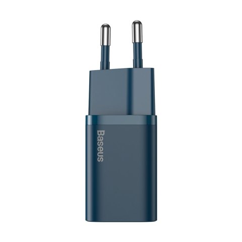 Super Si 1C szybka ładowarka USB-C 20W Power Delivery niebieski Super Si 1C szybka ładowarka USB-C 20W Power Delivery niebieski