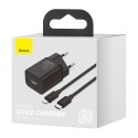 Szybka ładowarka do Iphone Super Si 1C 20W Power Delivery + kabel USB-C - Lightning 1m czarny Szybka ładowarka do Iphone Super Si 1C 20W Power Delivery + kabel USB-C - Lightning 1m czarny