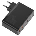 Szybka ładowarka sieciowa GaN2 Pro USB USB-C QC PD 100W czarny Szybka ładowarka sieciowa GaN2 Pro USB USB-C QC PD 100W czarny