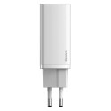 Szybka ładowarka sieciowa GaN2 Pro USB USB-C QC PD 65W biały Szybka ładowarka sieciowa GaN2 Pro USB USB-C QC PD 65W biały