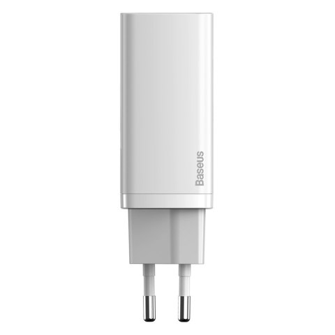Szybka ładowarka sieciowa GaN2 Pro USB USB-C QC PD 65W biały Szybka ładowarka sieciowa GaN2 Pro USB USB-C QC PD 65W biały
