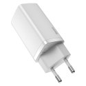 Szybka ładowarka sieciowa GaN2 Pro USB USB-C QC PD 65W biały Szybka ładowarka sieciowa GaN2 Pro USB USB-C QC PD 65W biały