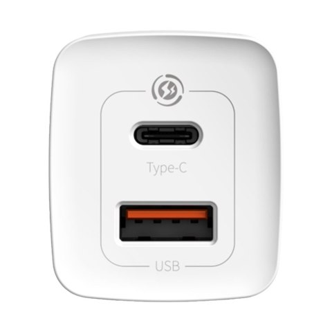 Szybka ładowarka sieciowa GaN2 Pro USB USB-C QC PD 65W biały Szybka ładowarka sieciowa GaN2 Pro USB USB-C QC PD 65W biały