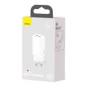 Szybka ładowarka sieciowa GaN2 Pro USB USB-C QC PD 65W biały Szybka ładowarka sieciowa GaN2 Pro USB USB-C QC PD 65W biały