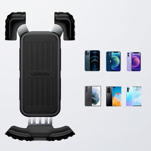 Uchwyt na telefon na rower motocykl kierownicę uniwersalny czarny Uchwyt na telefon na rower motocykl kierownicę uniwersalny czarny