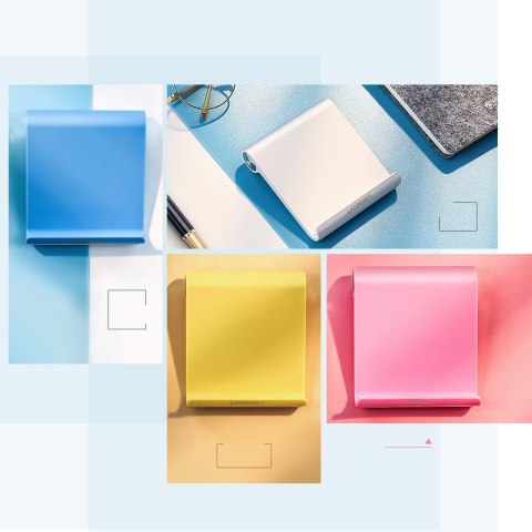 Biurkowy regulowany stojak podstawka na telefon tablet biały Biurkowy regulowany stojak podstawka na telefon tablet biały