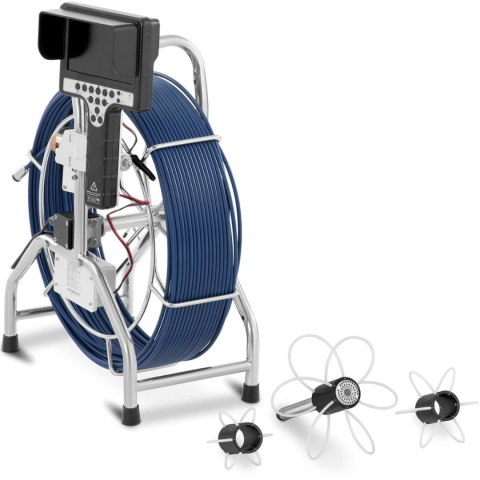 Endoskop kamera diagnostyczna inspekcyjna 12 LED TFT 7 cali SD 60 m Endoskop kamera diagnostyczna inspekcyjna 12 LED TFT 7 cali SD 60 m