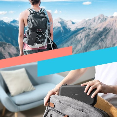 Etui pudełko na Nintendo Switch i akcesoria 26x12x4cm czarny Etui pudełko na Nintendo Switch i akcesoria 26x12x4cm czarny