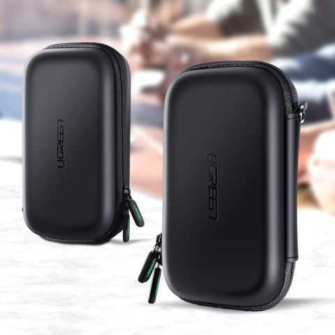 Etui pudełko na dysk twardy HDD i akcesoria GSM 18x9.5x5.5cm czarny Etui pudełko na dysk twardy HDD i akcesoria GSM 18x9.5x5.5cm czarny