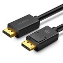 Kabel przewód DisplayPort 1.2 4K 2m czarny Kabel przewód DisplayPort 1.2 4K 2m czarny