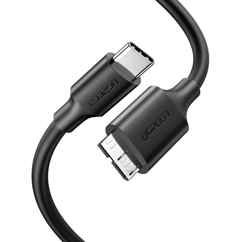 Kabel przewod USB-C - micro USB-B SuperSpeed 3.0 1m czarny Kabel przewod USB-C - micro USB-B SuperSpeed 3.0 1m czarny