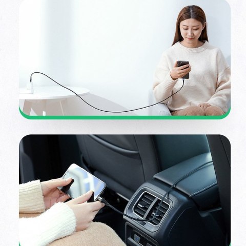 Kabel przewód do iPhone USB-C - Lightning Power Delivery 20W 2.4A 1.2m czerwony Kabel przewód do iPhone USB-C - Lightning Power Delivery 20W 2.4A 1.2m czerwony