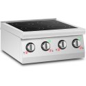 Kuchnia indukcyjna 4 palnikowa nastawna 6000 W Kuchnia indukcyjna 4 palnikowa nastawna 6000 W