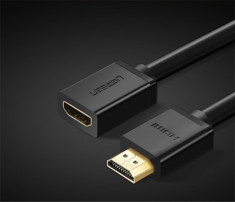 Przedłużacz do kabla przewodu HDMI 1.4v 4K 60Hz 30AWG 2m czarny Przedłużacz do kabla przewodu HDMI 1.4v 4K 60Hz 30AWG 2m czarny