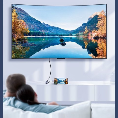 Przejściówka adapter USB-C do HDMI 2.0 4K 60Hz Thunderbolt 3 szary Przejściówka adapter USB-C do HDMI 2.0 4K 60Hz Thunderbolt 3 szary