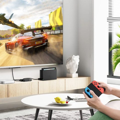 Przełącznik rozdzielacz splitter switch HDMI - 3x HDMI 4K 30Hz czarny Przełącznik rozdzielacz splitter switch HDMI - 3x HDMI 4K 30Hz czarny